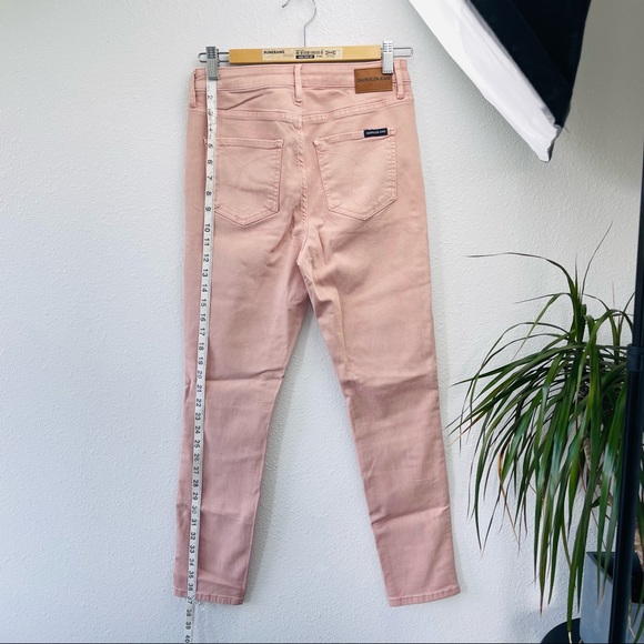 Calvin Klein pink Jeans high rise summer stylish boho cute gentle street wear - Picture 8 of 8